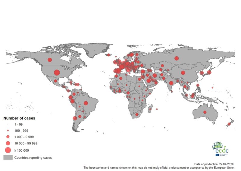 Coronavirus Bulgaria and world