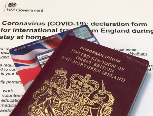 Traveling abroad from the UK - declaration form and reasonable excuses to travel