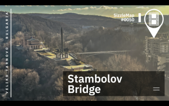 American traveler is making videos for Veliko Tarnovo