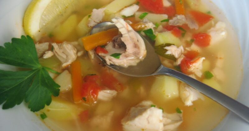 Bulgarian food - Ribena chorba - fish soup