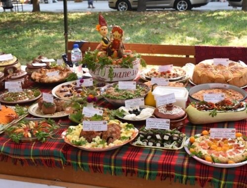 Festival "Colorful Table" traditional Bulgarian food