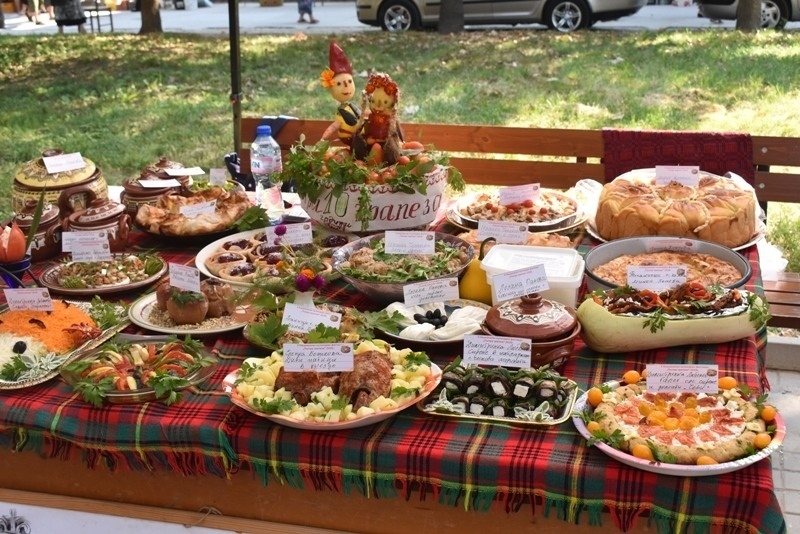 Festival "Colorful Table" traditional Bulgarian food